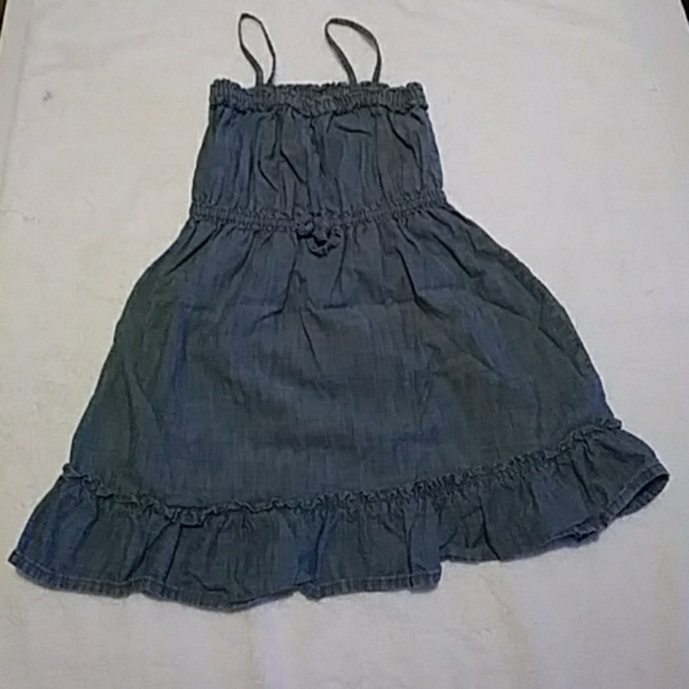 Baby Gap Toddlers 4yrs Blue Denim Dress